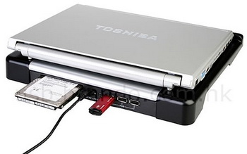 USB notebook cooling pad